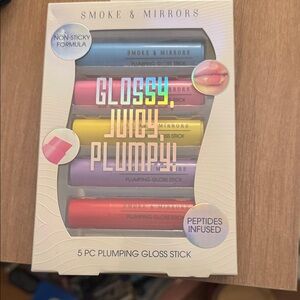 Smoke & Mirrors Glossy Juicy Plumpy 5 PC Plumping Gloss Stick Set